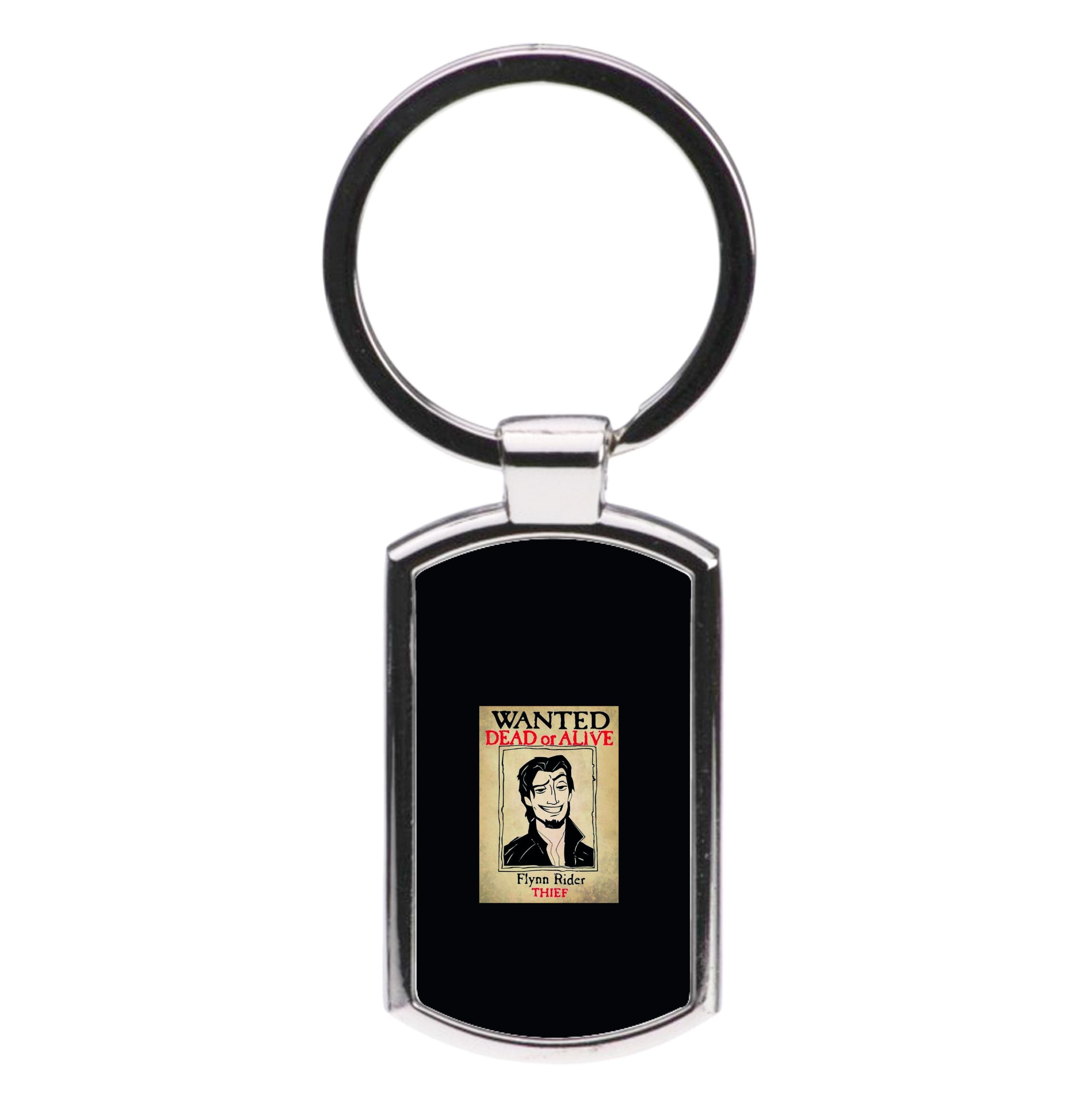 Wanted Dead Or Alive Luxury Keyring