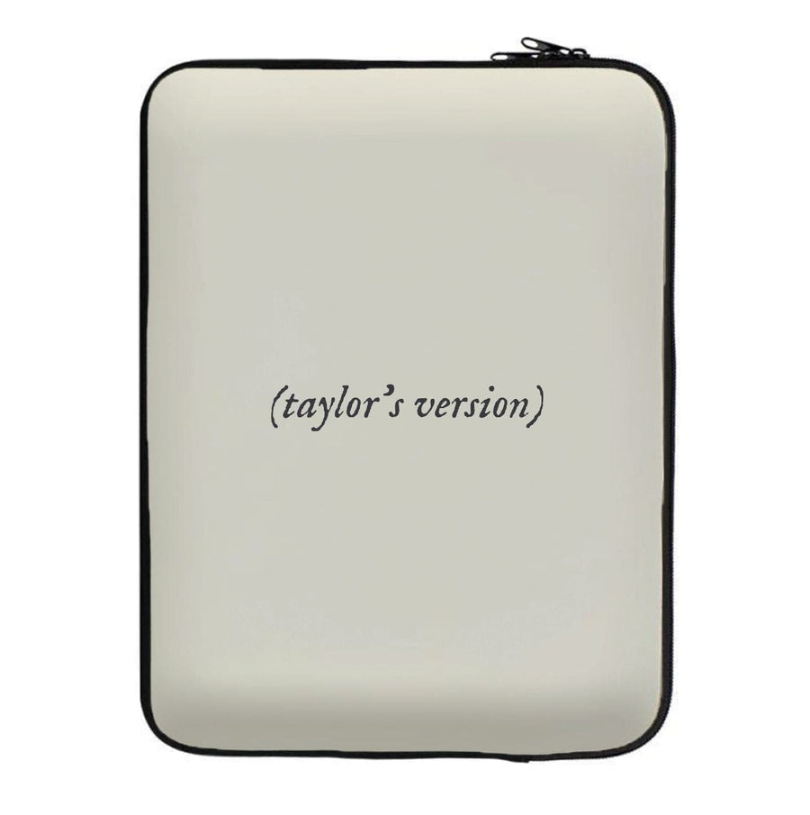 Personalised Taylor's Version Laptop Sleeve