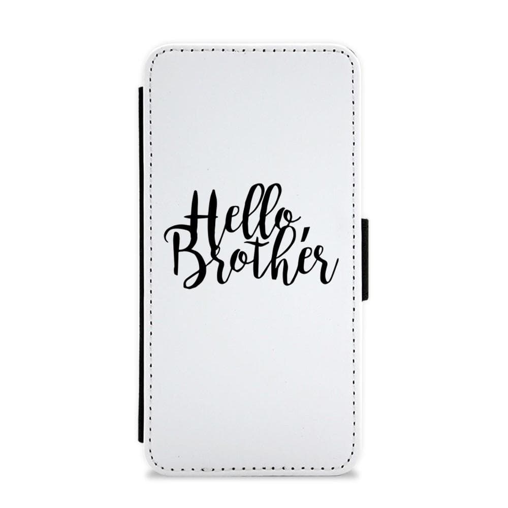 Hello Brother - Vampire Diaries Flip / Wallet Phone Case - Fun Cases