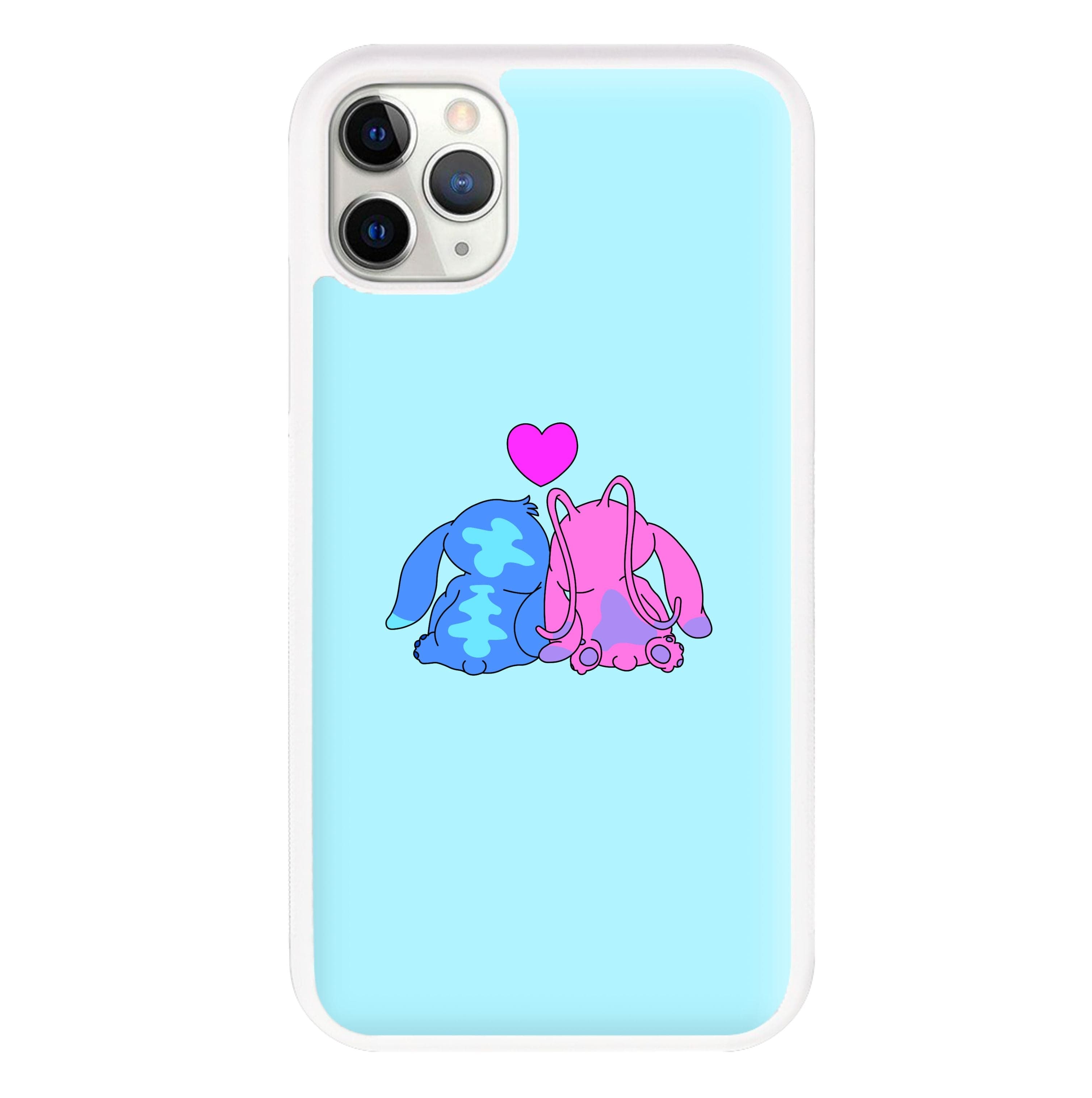 In Love - Pink Alien Phone Case