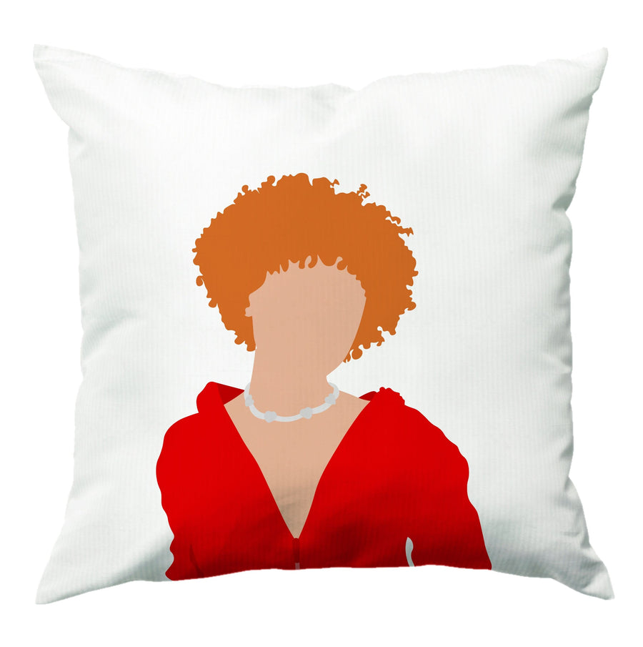 Red Hoodie - Ice Spice Cushion