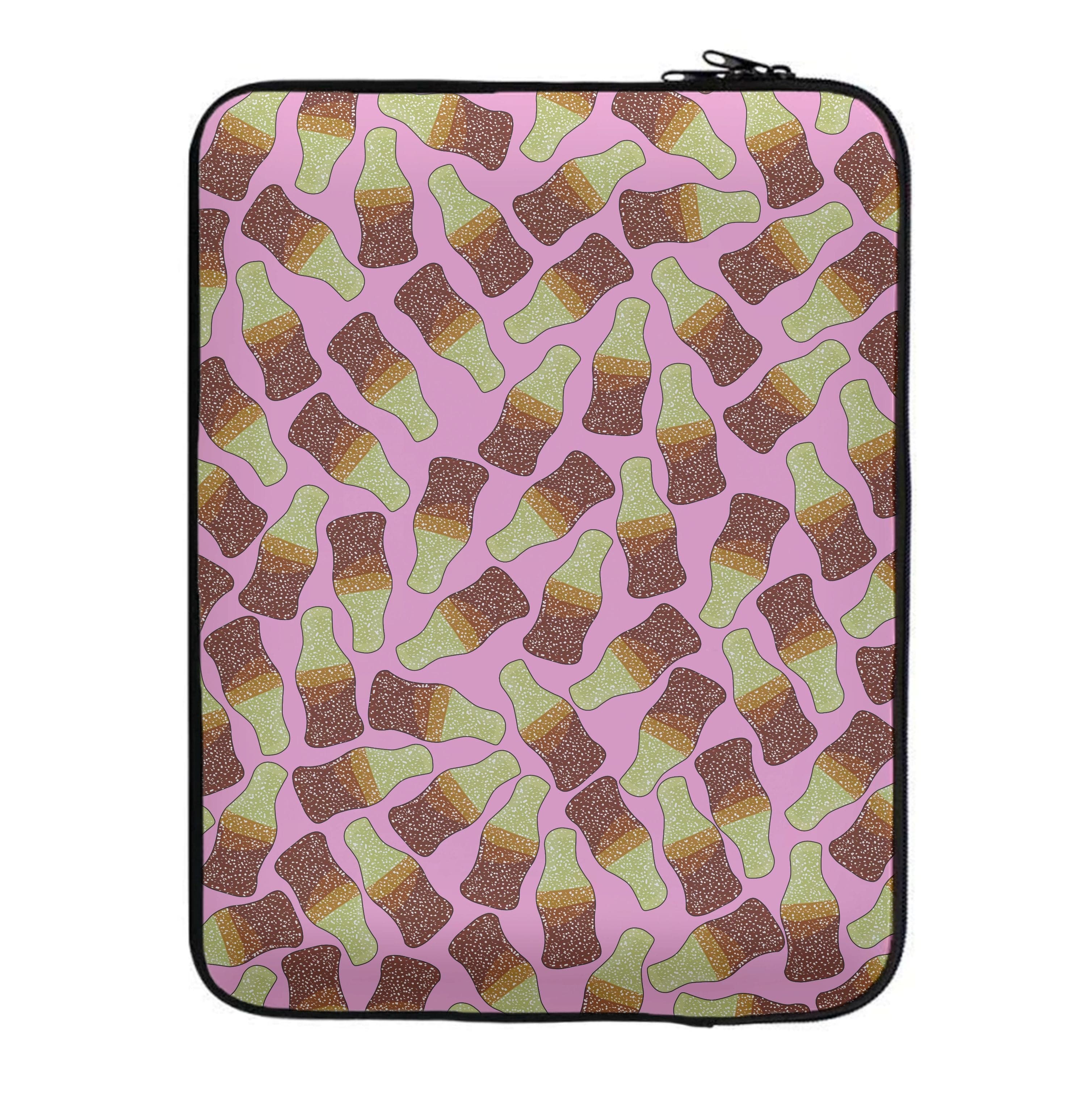 Cola Bottles - Sweets Patterns Laptop Sleeve