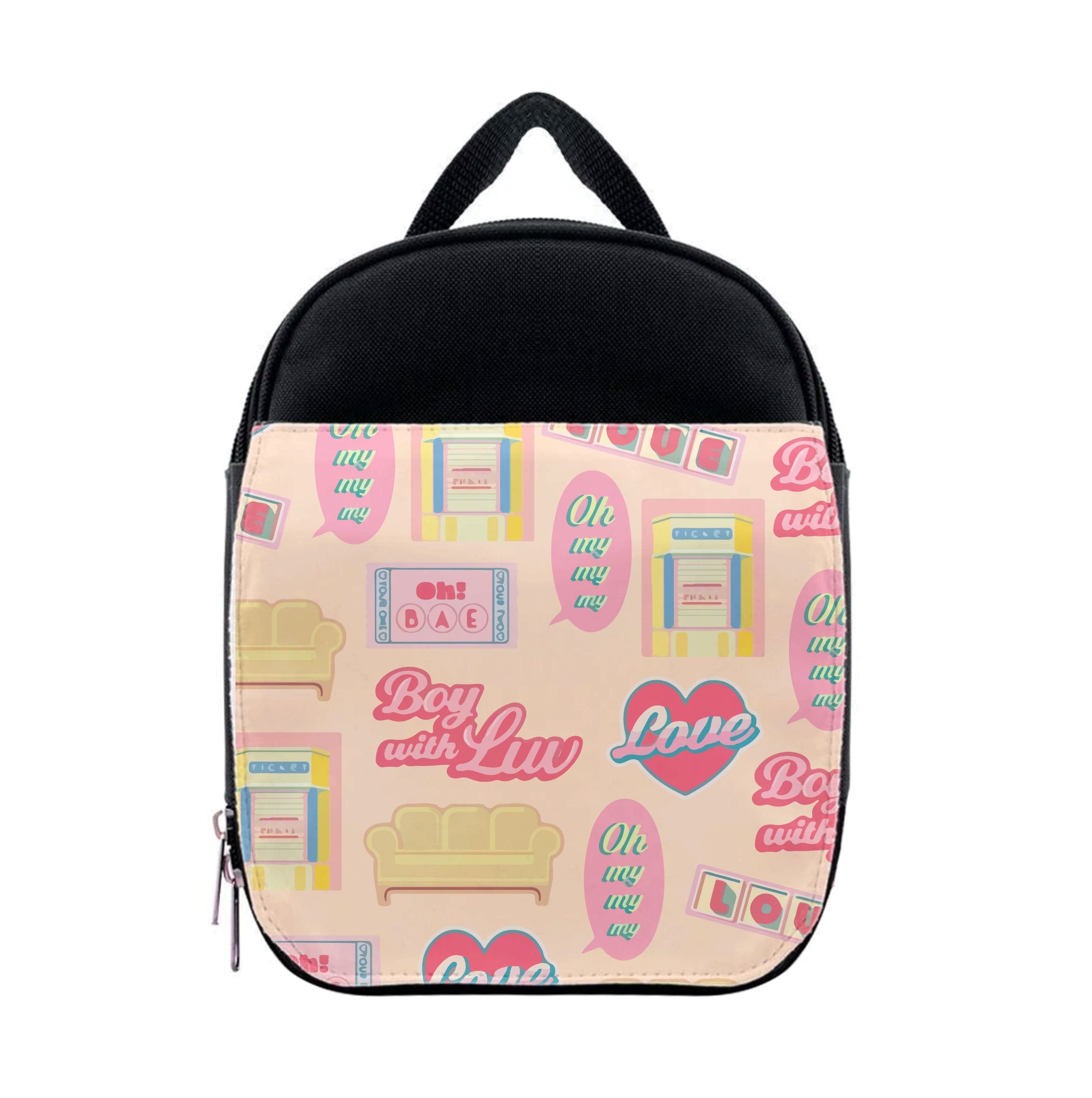 K-Pop Band Icon Pattern Lunchbox