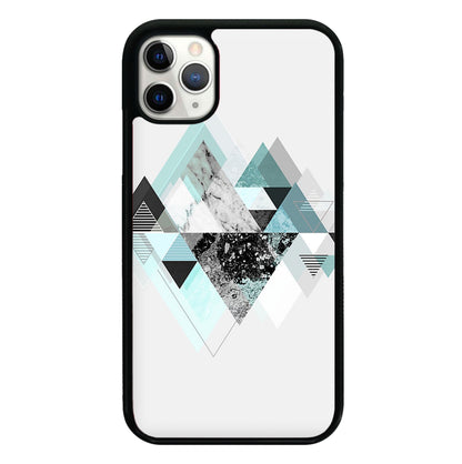 Triange Marble Pattern Phone Case