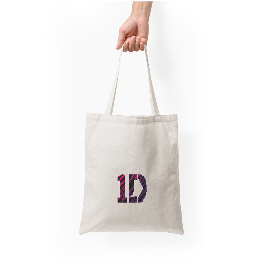 Zebra 1D - One Direction Tote Bag