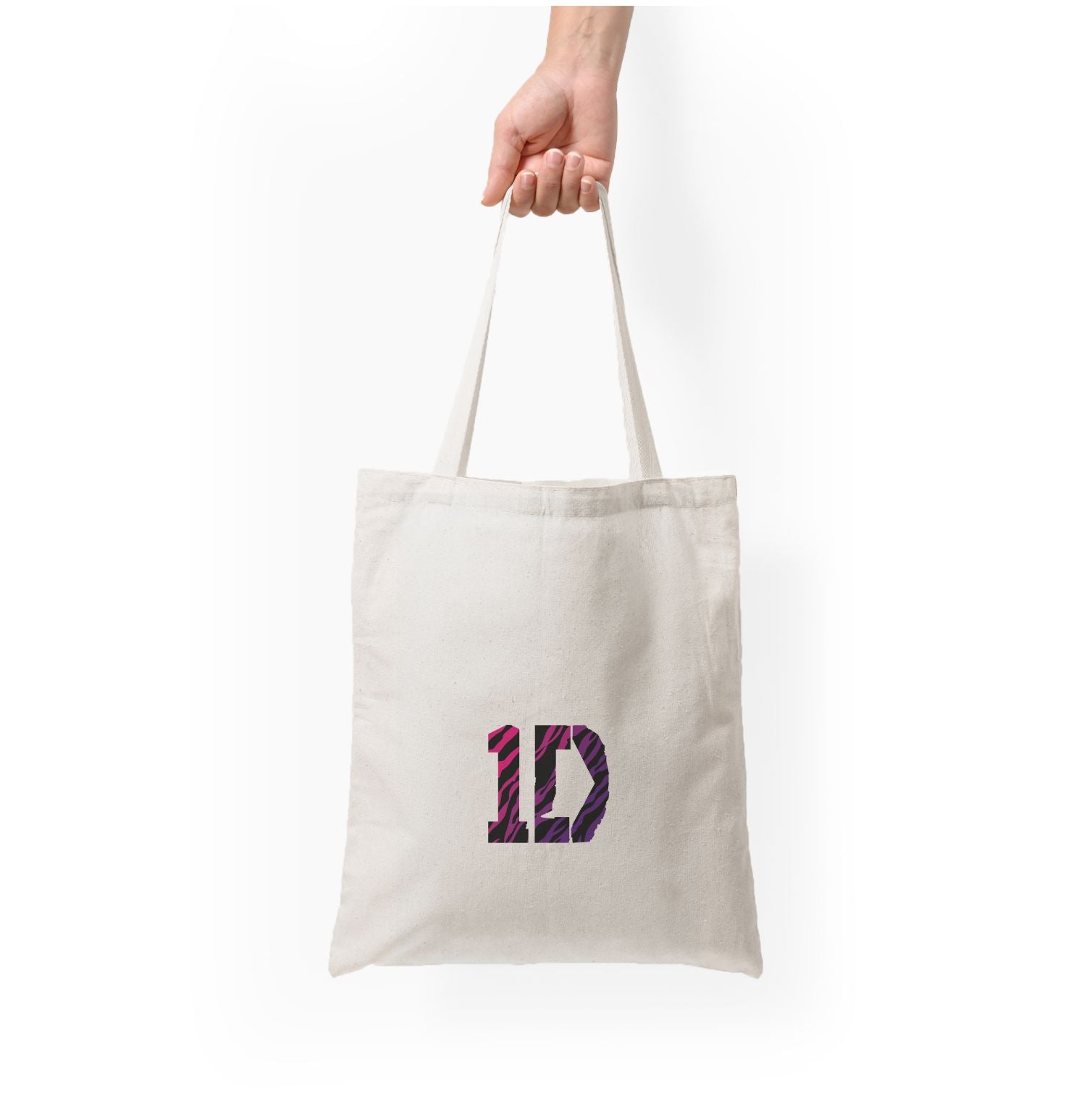 Zebra 1D Tote Bag