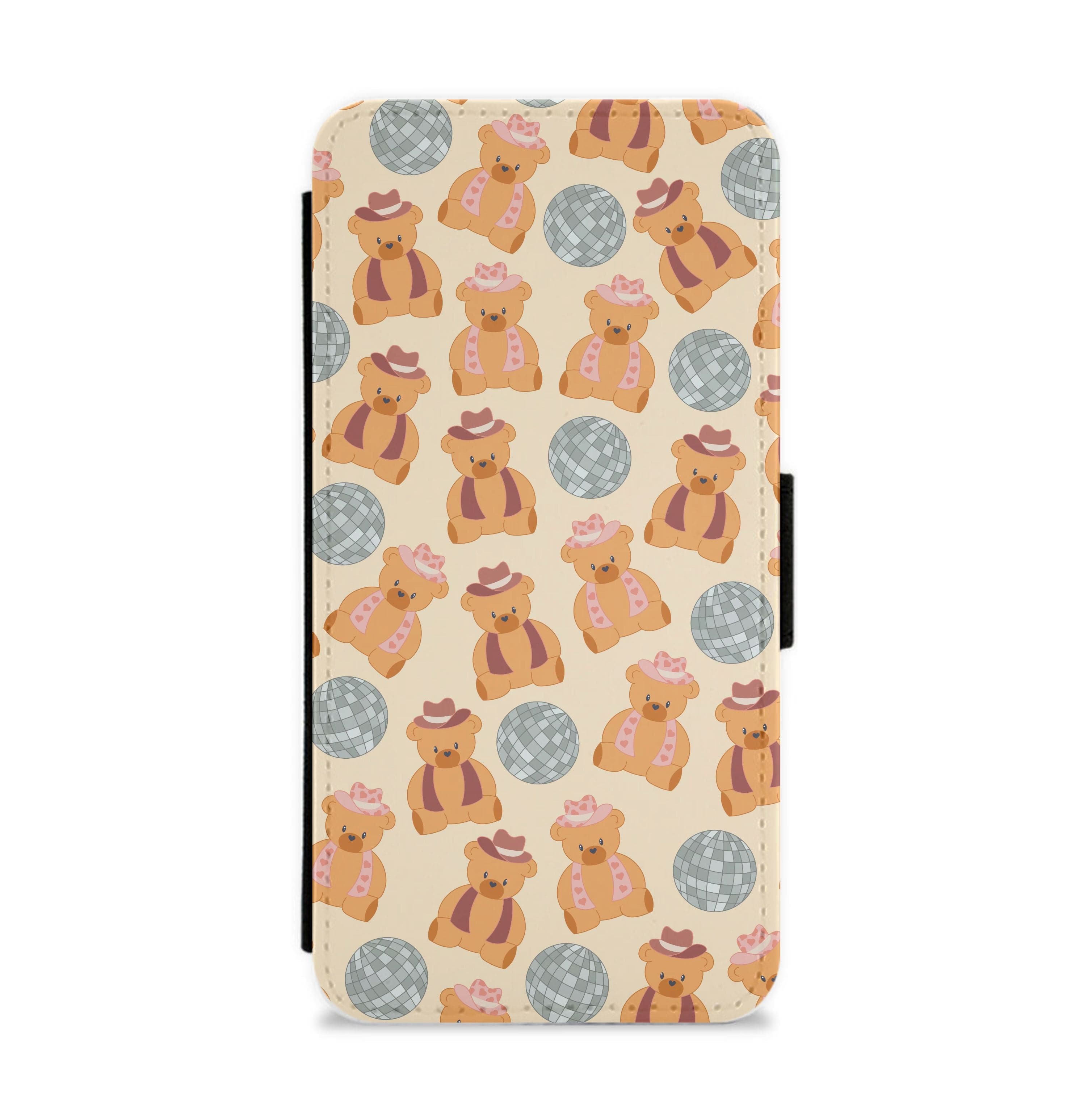 Bears With Cowboy Hats - Western  Flip / Wallet Phone Case