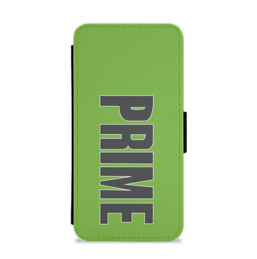 Prime - Green Flip / Wallet Phone Case