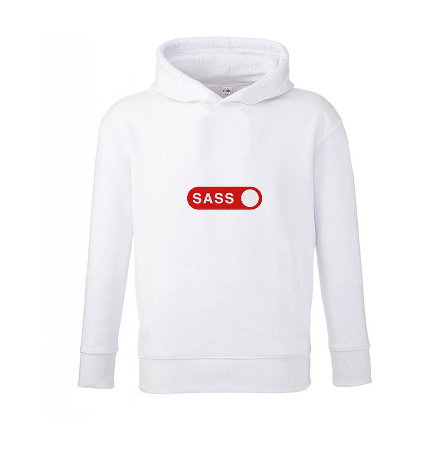 Sass Switched On Kids Hoodie