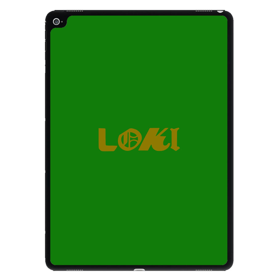 Logo - Loki iPad Case