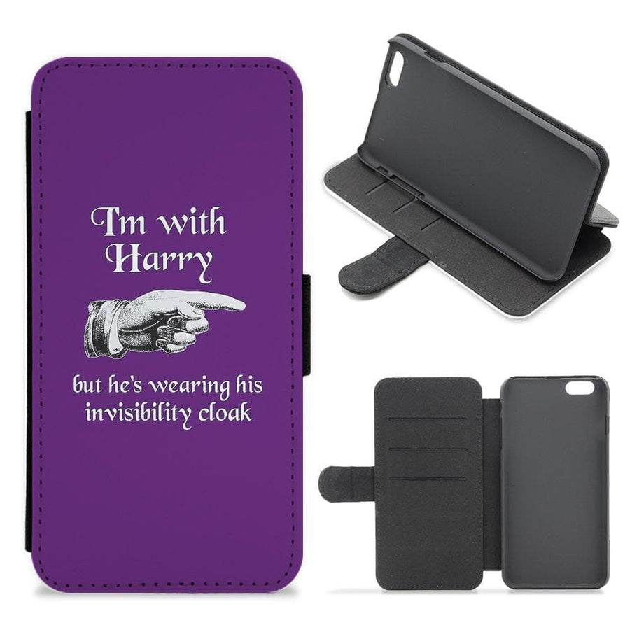 I'm With Harry - Harry Potter Flip Wallet Phone Case - Fun Cases