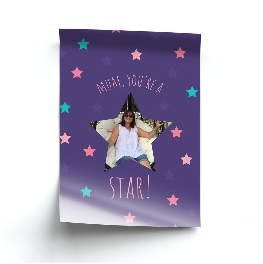 Star - Personalised Mother's Day Poster