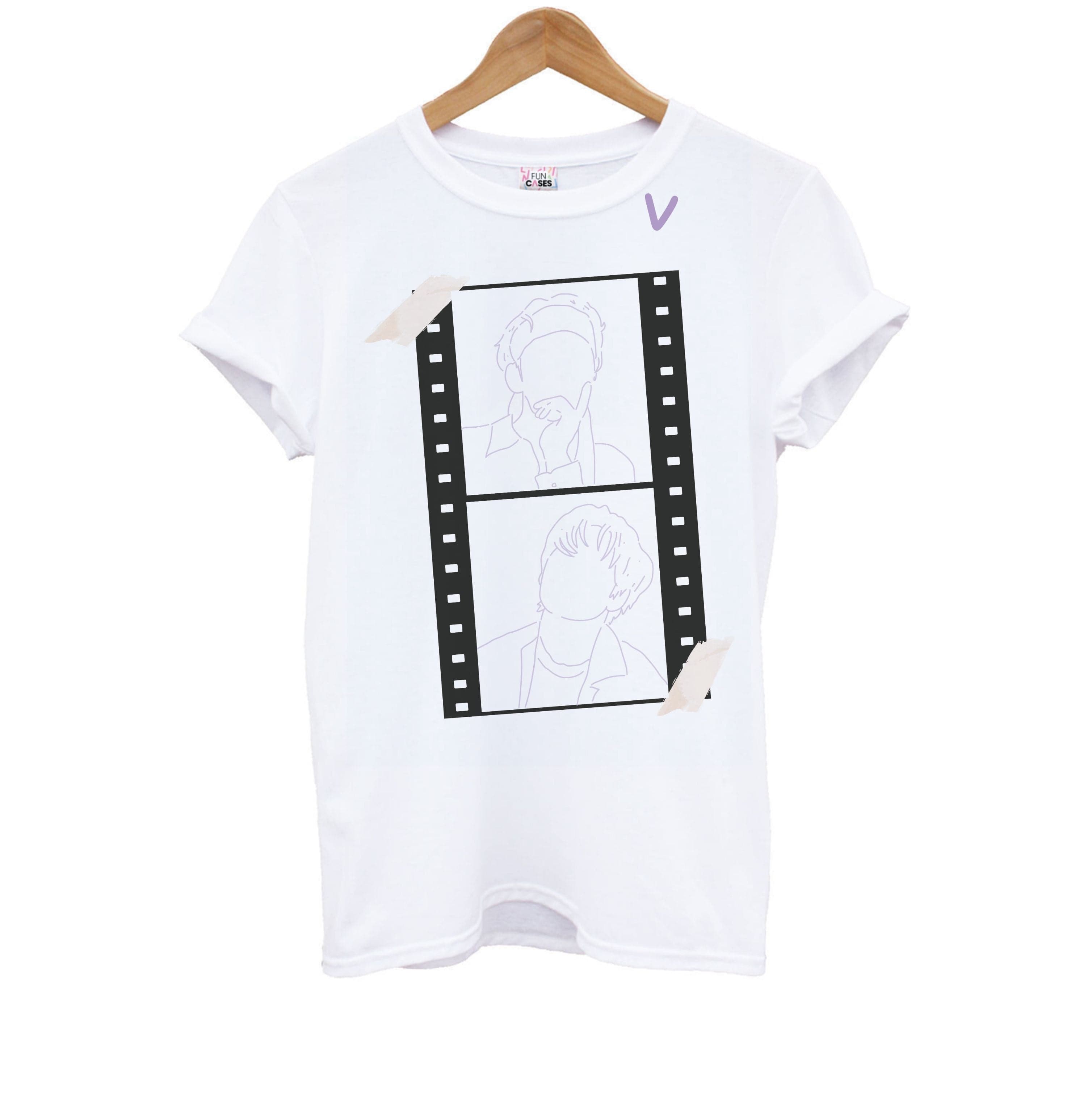 V - BTS Kids T-Shirt