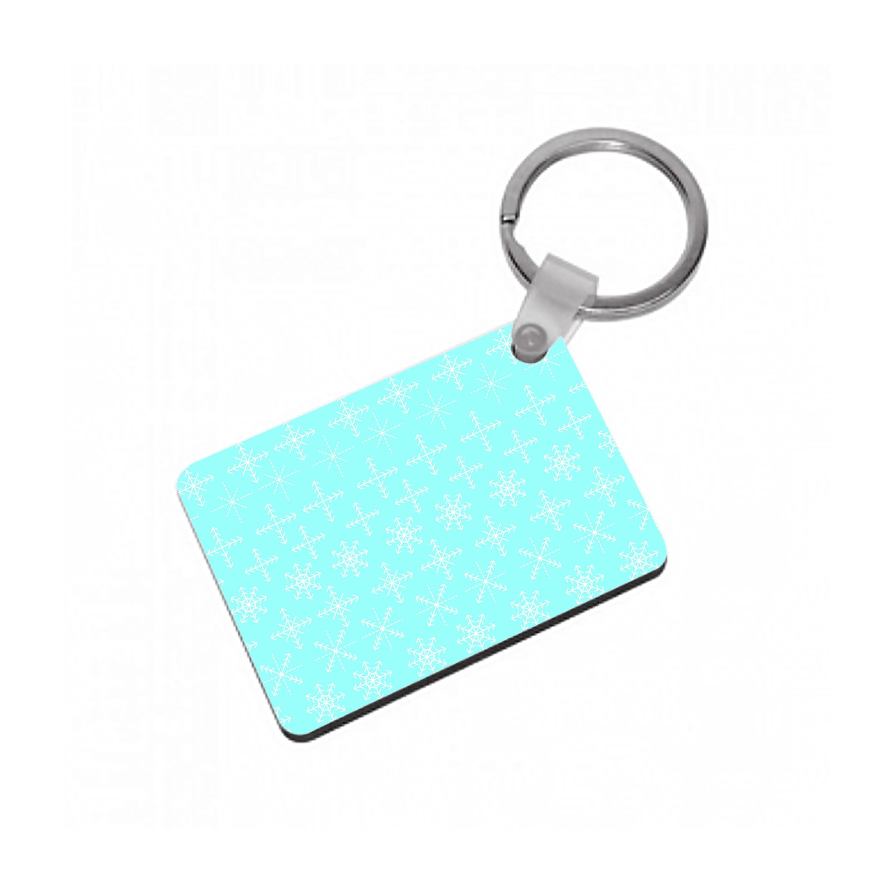 Snowflakes - Christmas Patterns Keyring