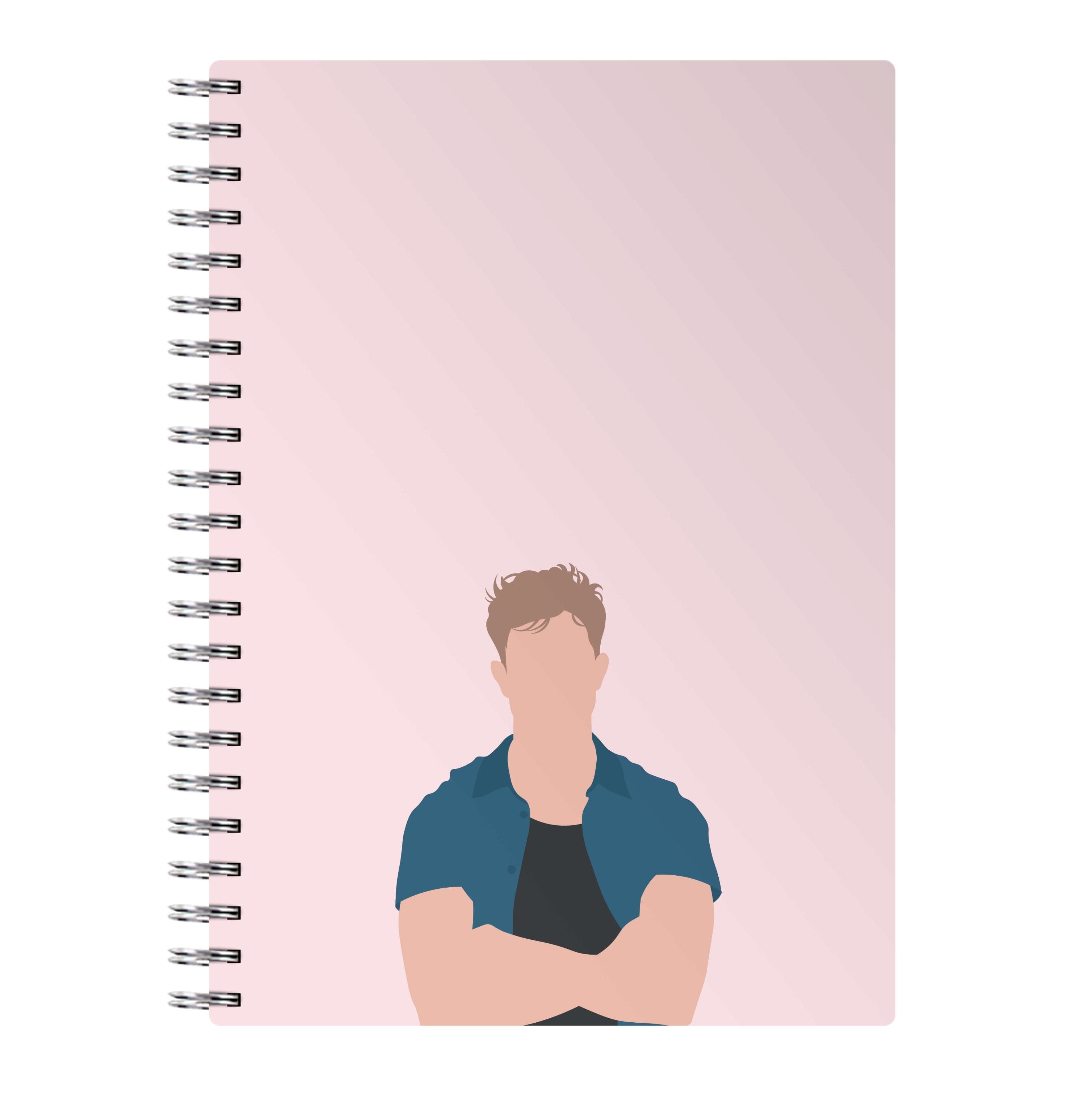 Crossed Arms Notebook