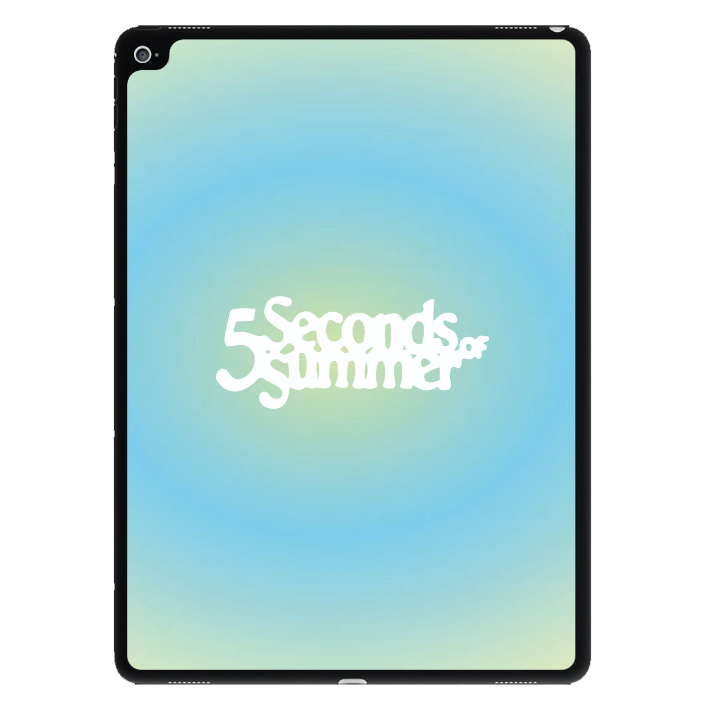 Green And Blue - 5 Seconds Of Summer  iPad Case