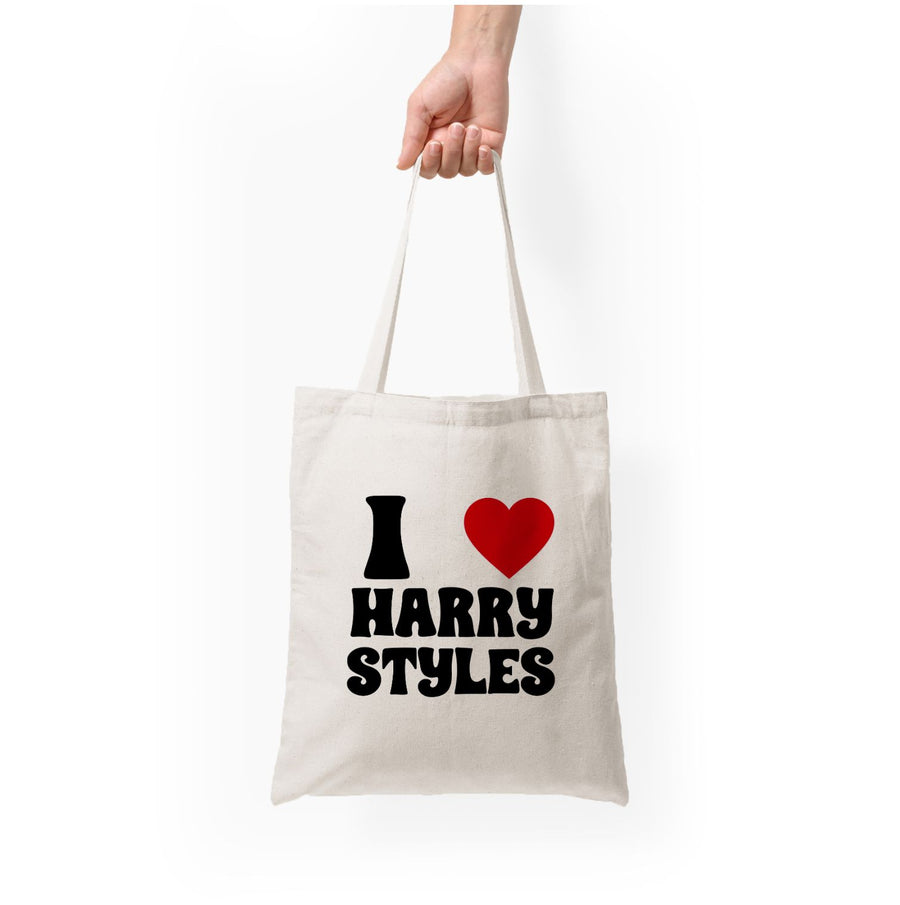 I Love Harry Tote Bag