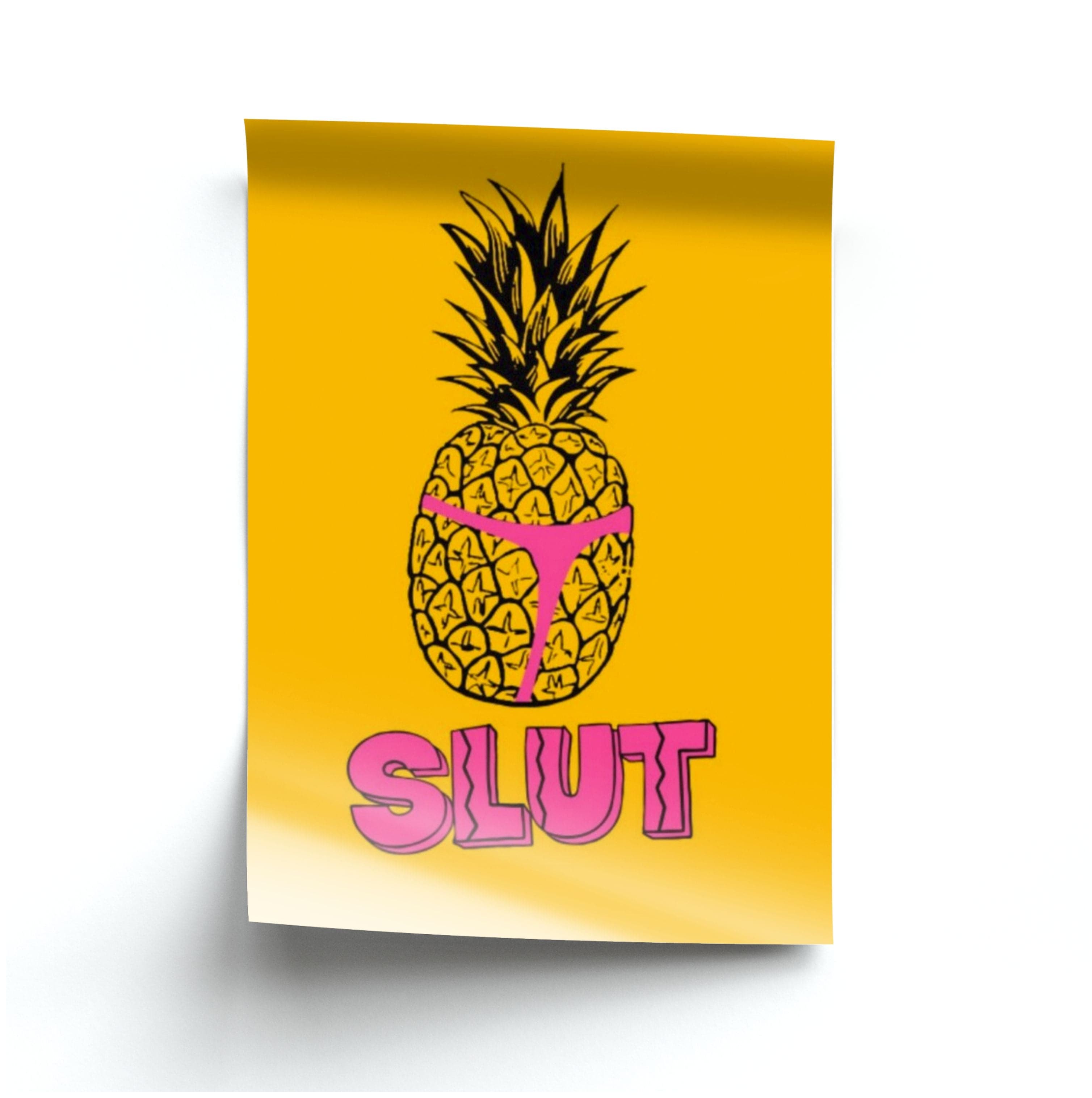 Holt's Pineapple Shirt Design - B99 Poster