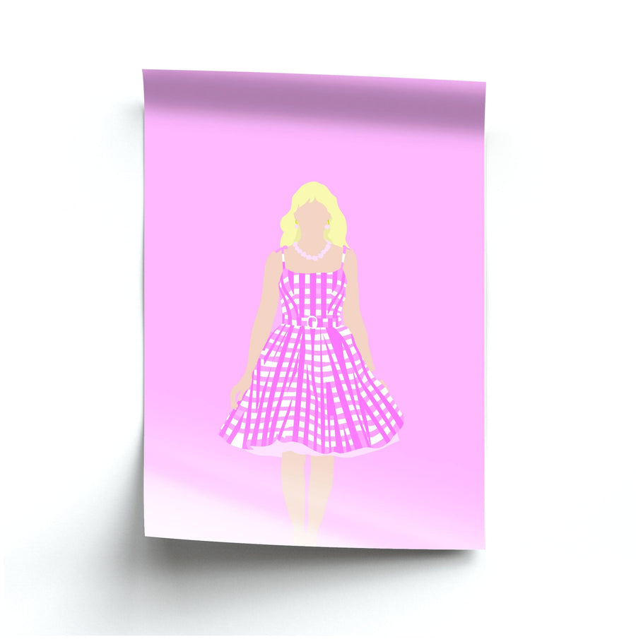 Pink Dress - Margot Robbie Poster