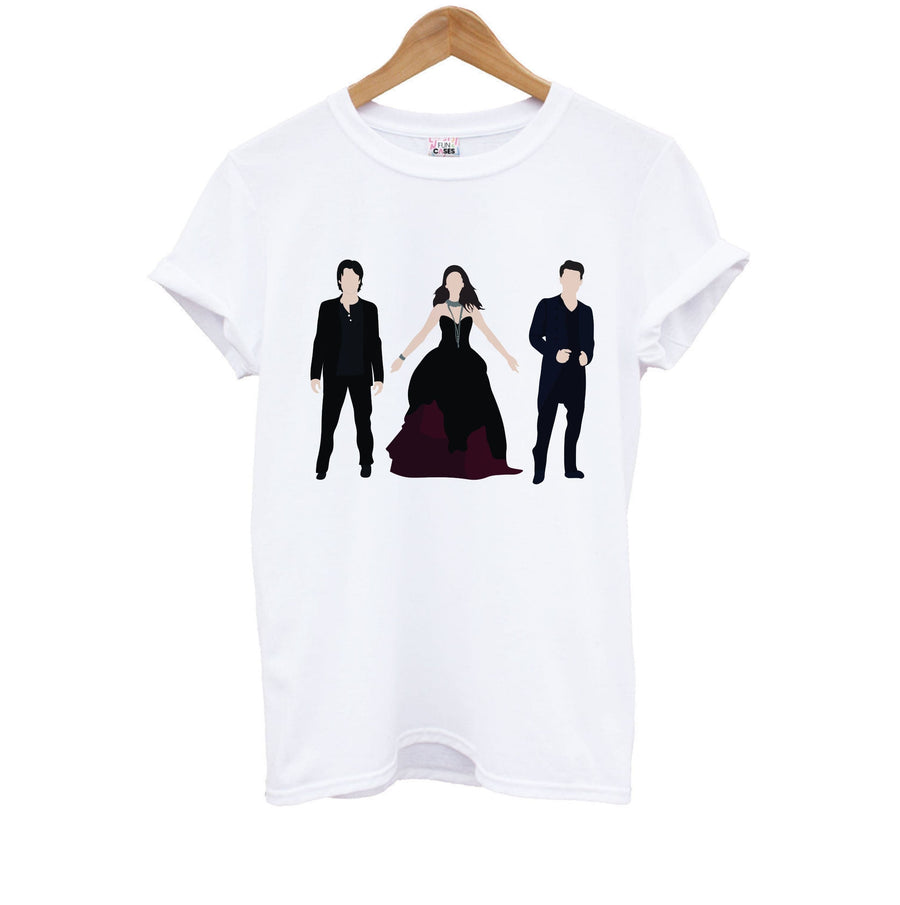 Pose - Vampire Diaries Kids T-Shirt
