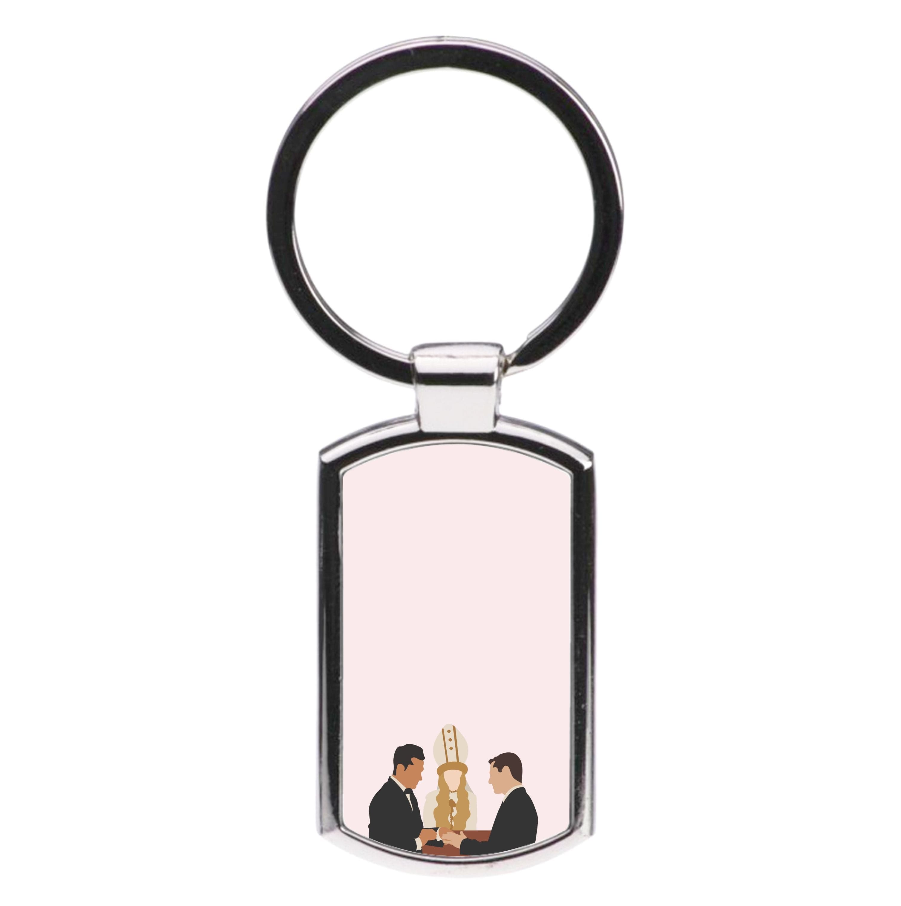 Patrick And David's Wedding Luxury Keyring