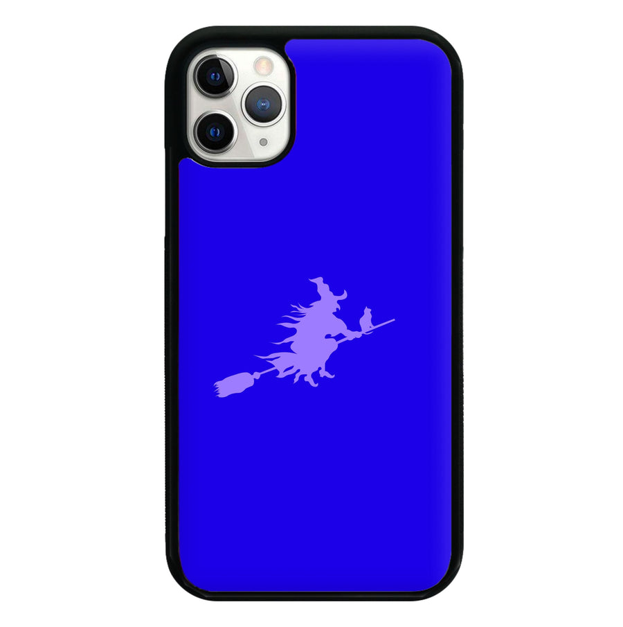 Witch And Cat - Halloween Phone Case