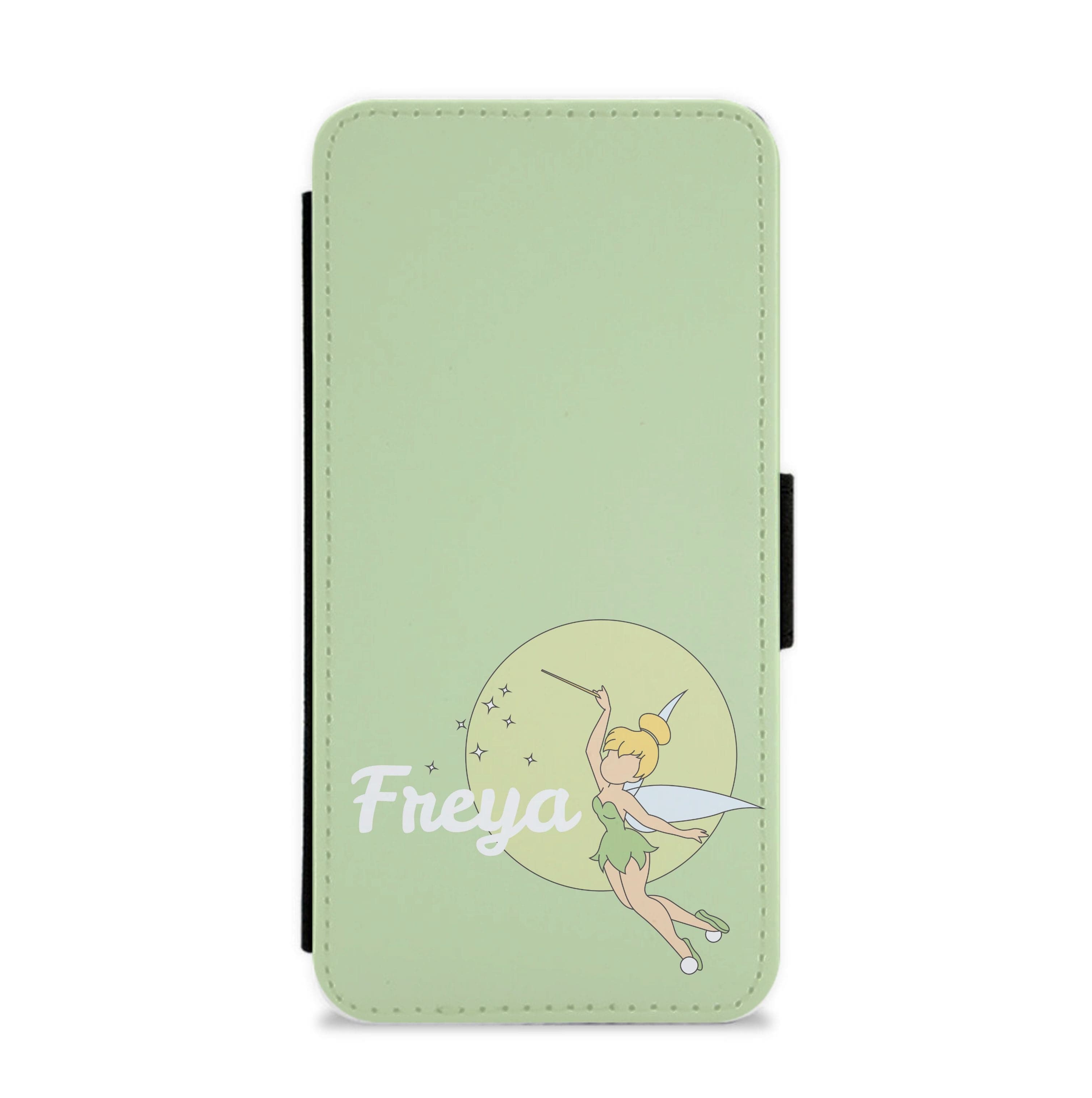 Tinkerbell - Personalised Fairytale Flip / Wallet Phone Case