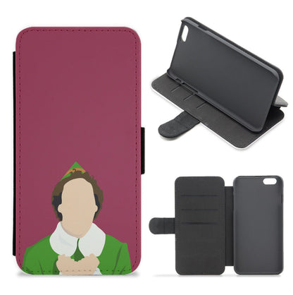 Happy Buddy - Elf Flip / Wallet Phone Case