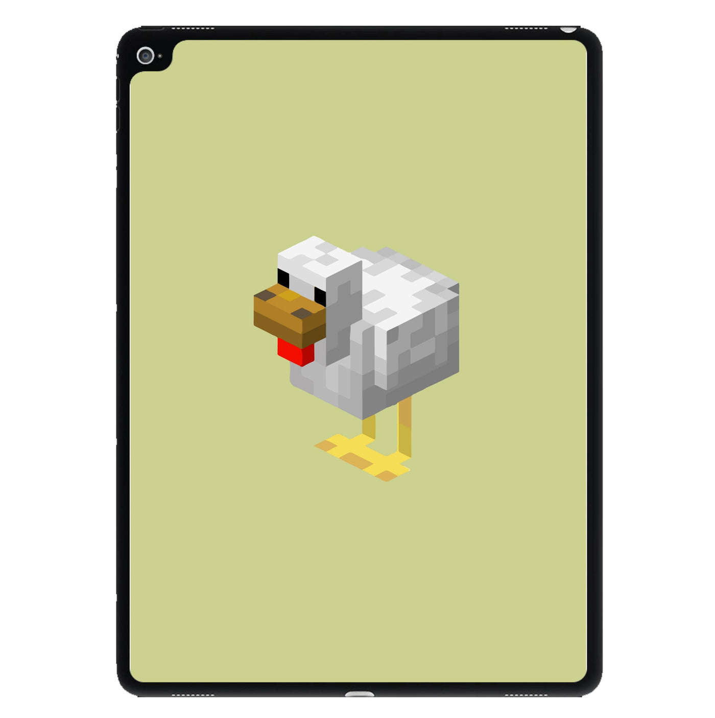Minecraft Chicken iPad Case