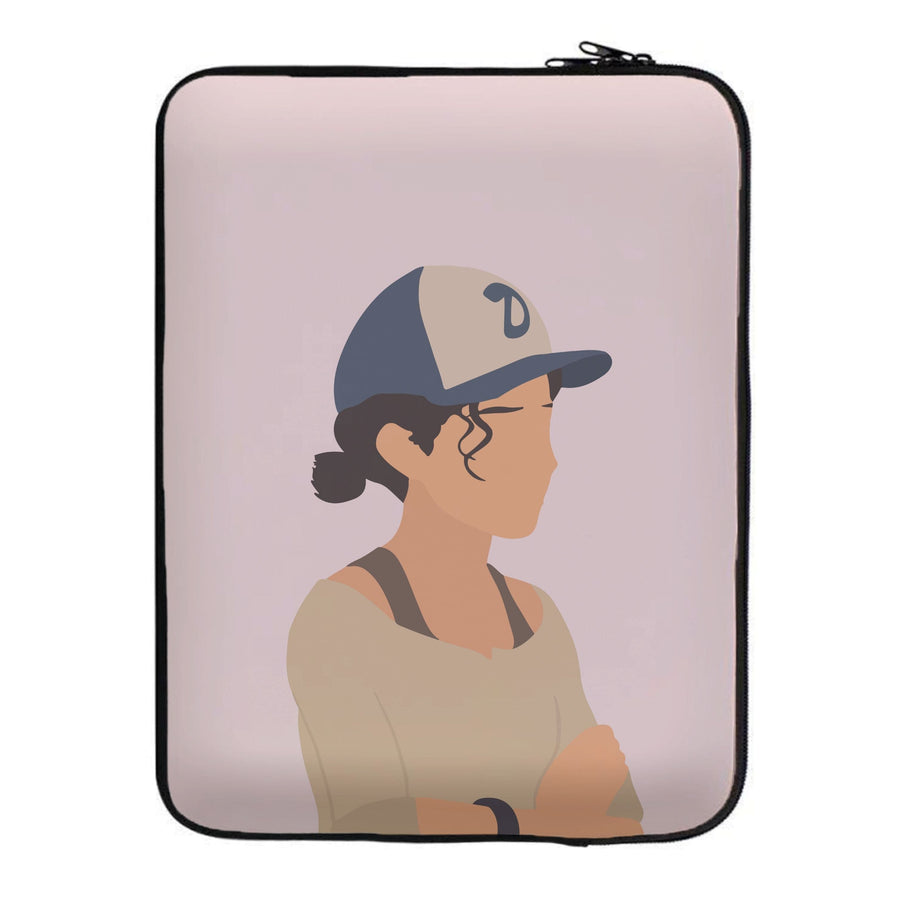 Clementine Faceless - The Walking Dead Laptop Sleeve