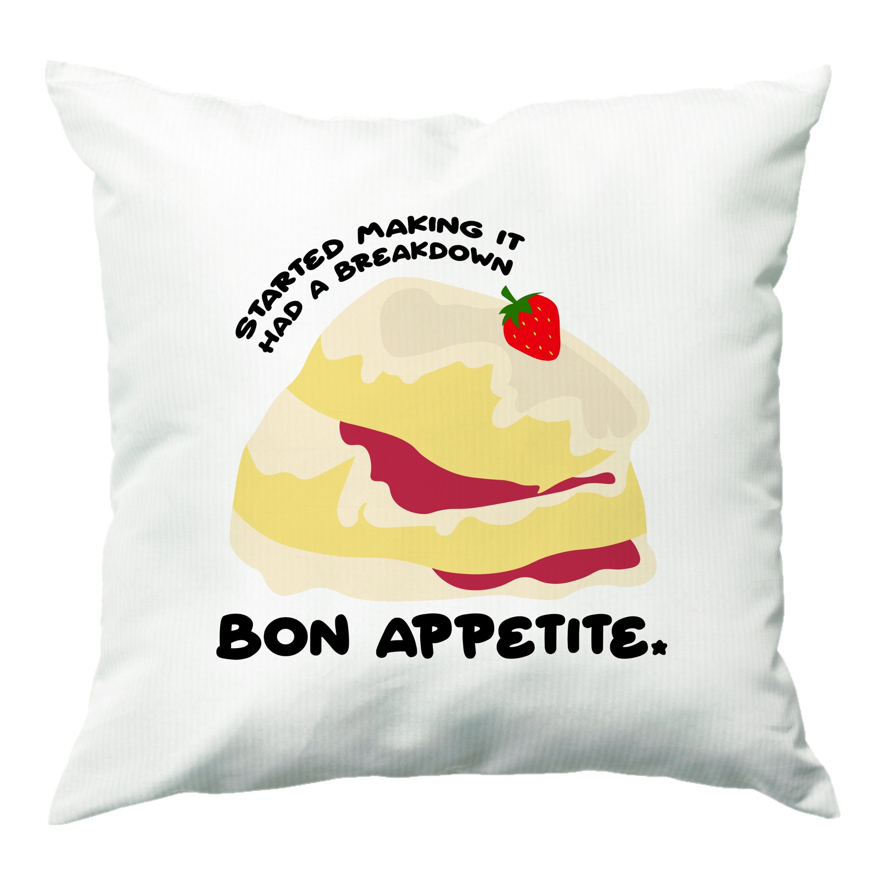 Bon Appetite - British Pop Culture Cushion