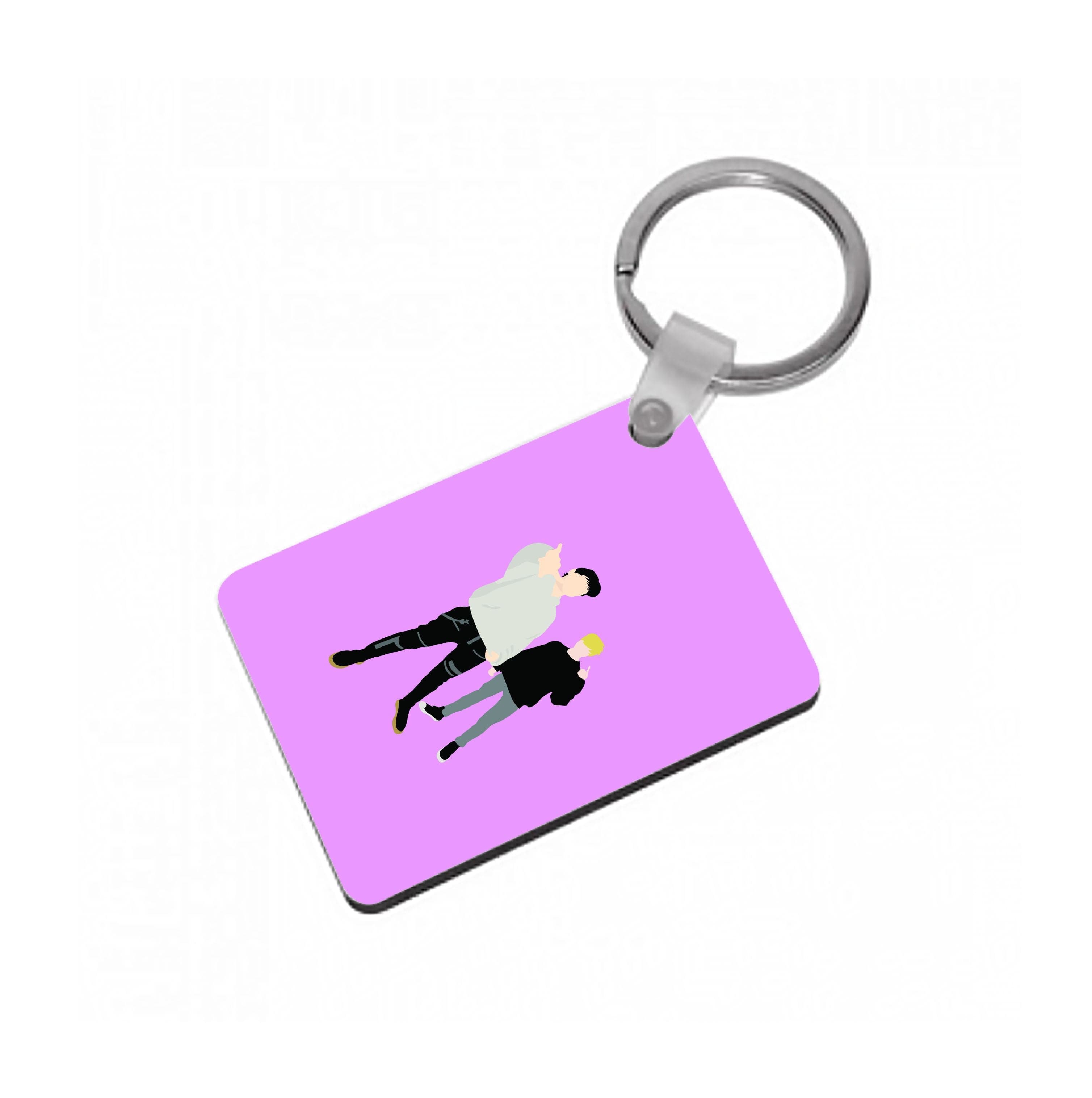 Standing - S & C Keyring