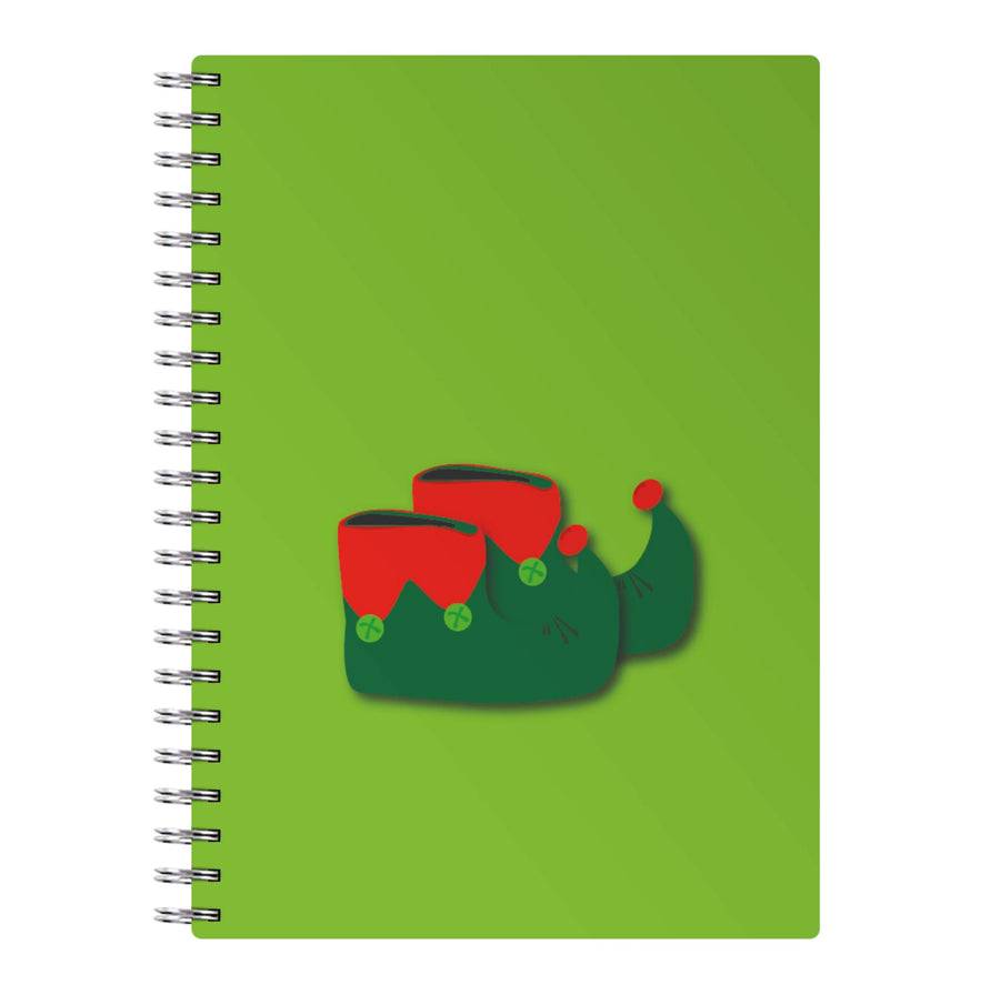 Elf Shoes - Christmas Notebook