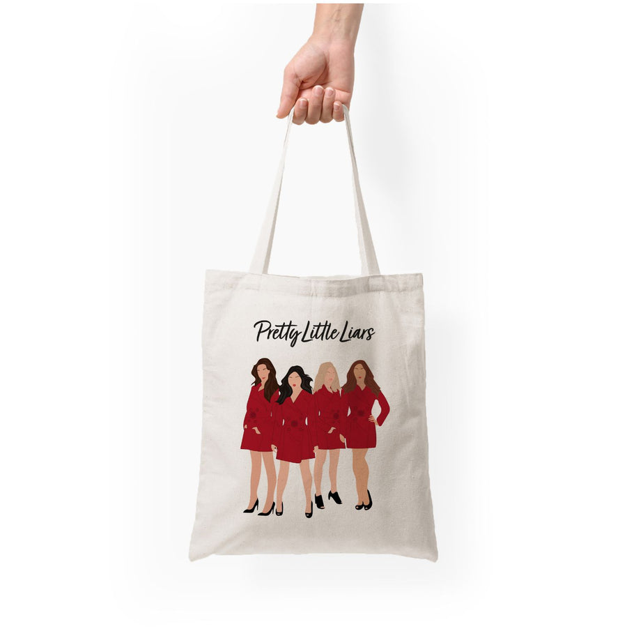 Girls - Pretty Little Liars Tote Bag