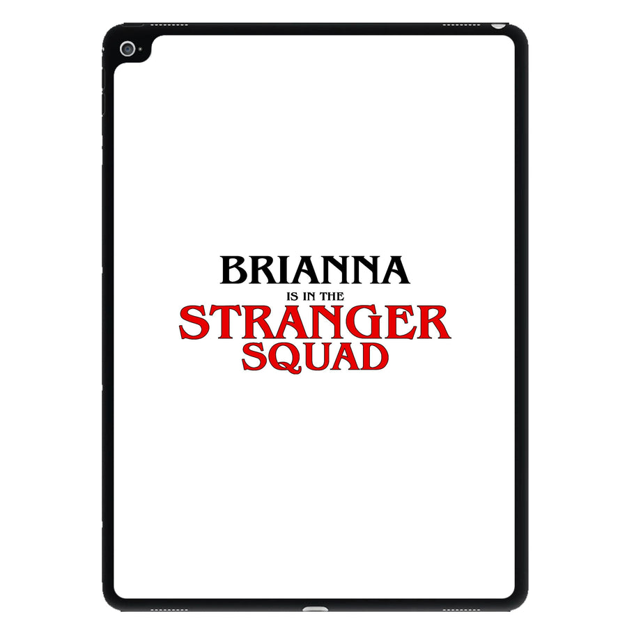 Stranger Squad - Personalised Stranger Things iPad Case