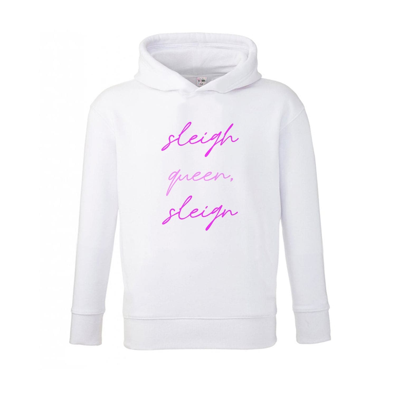 Sleigh Queen - Christmas Puns Kids Hoodie