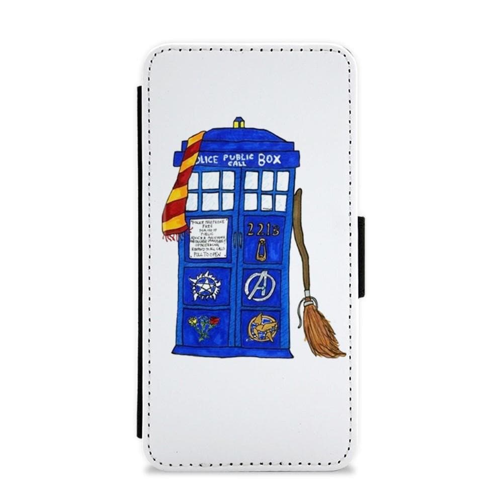 Multifandom Cartoon Flip / Wallet Phone Case - Fun Cases