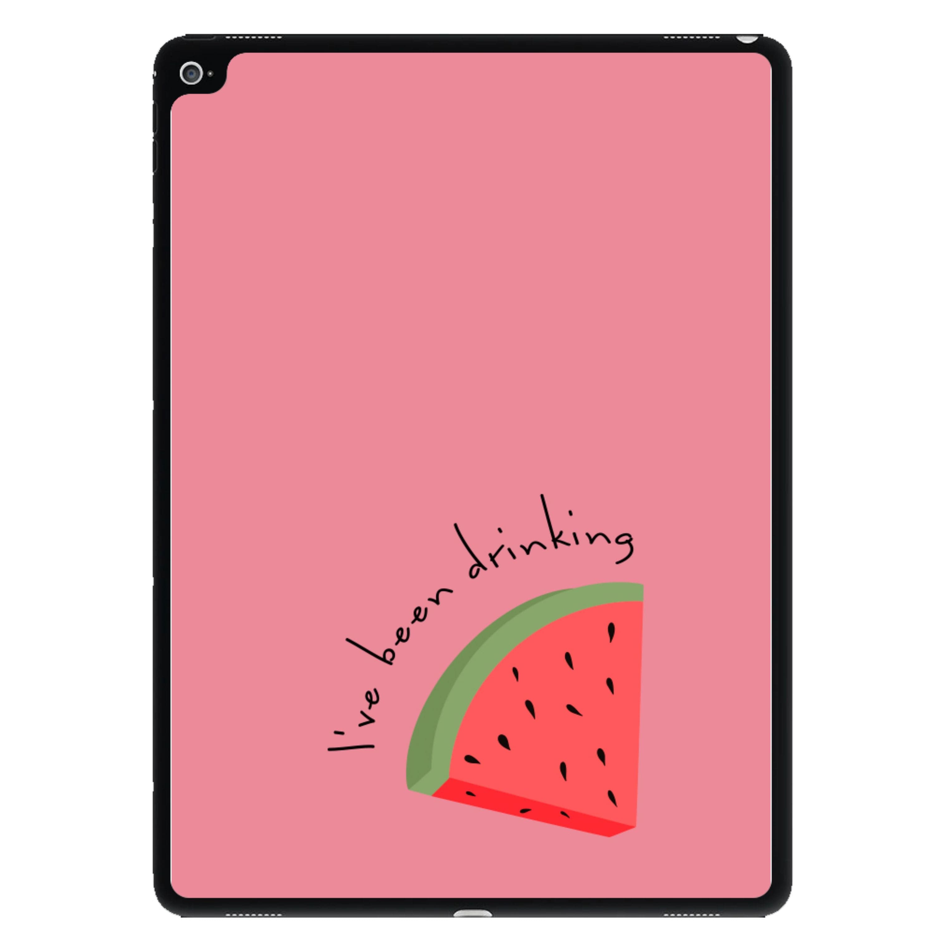 I've Been Drinkin Watermelon - Queen B iPad Case