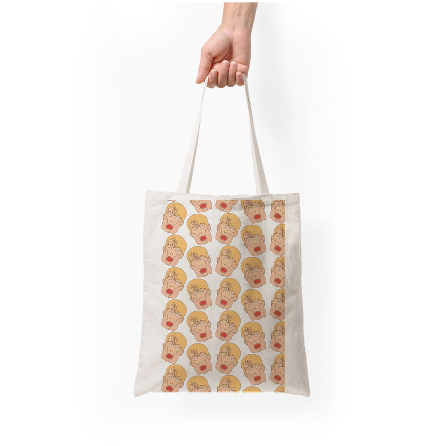 Kevin Pattern - Home Alone Tote Bag