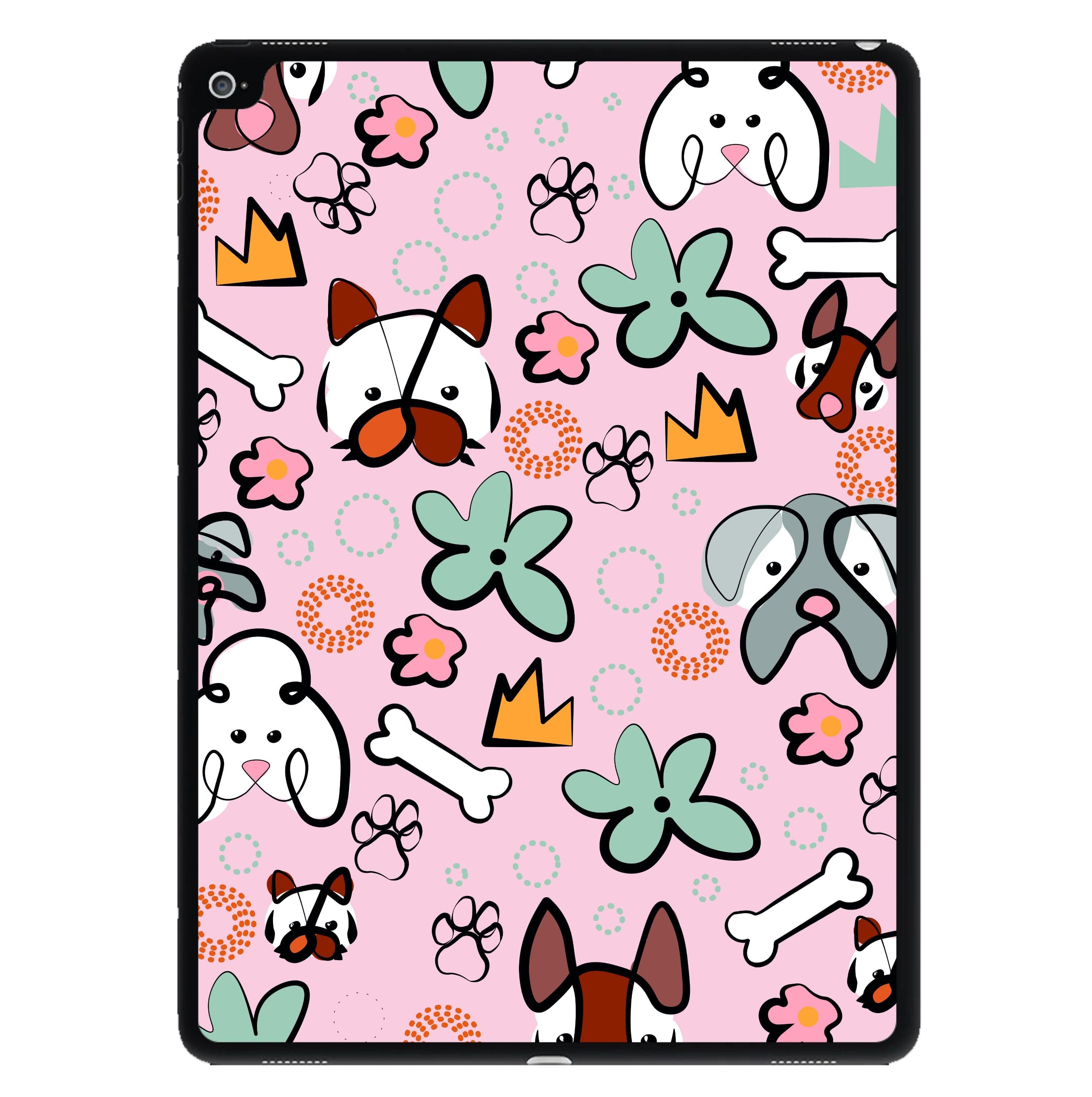 Bones and dogs - Dog Patterns iPad Case