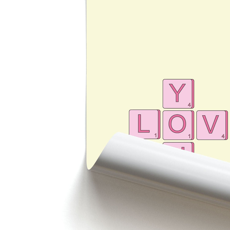 Love You - Valentine's Day Poster
