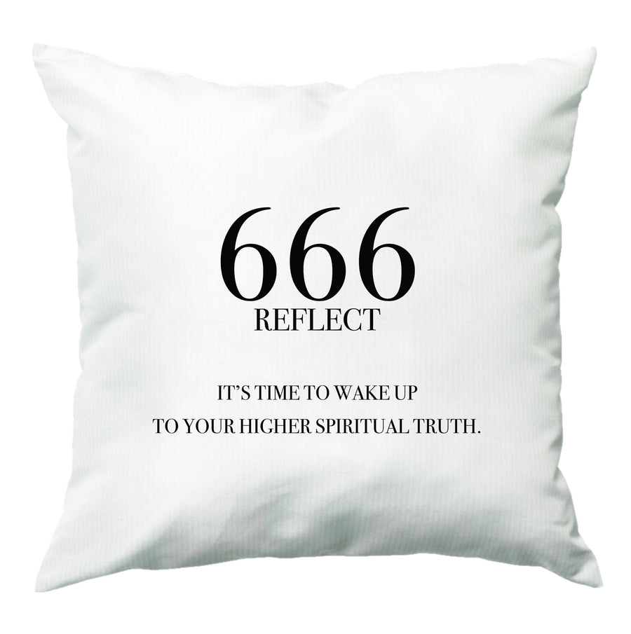 666 - Angel Numbers Cushion
