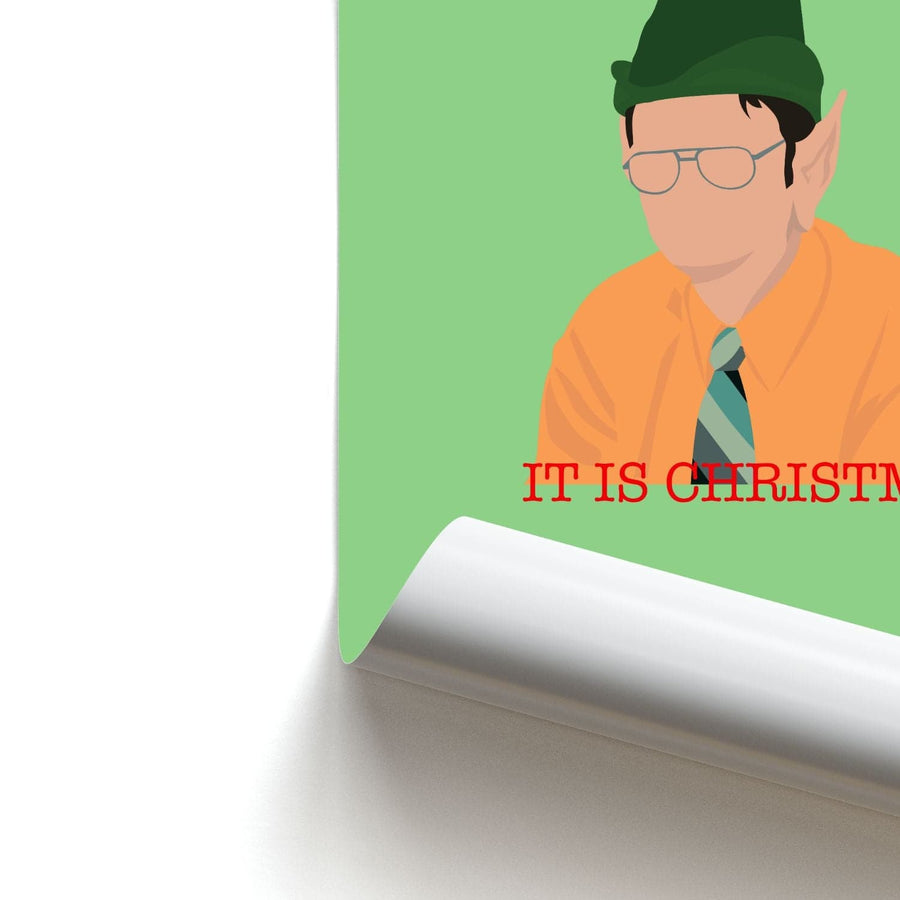 It Is Christmas - The Office Poster
