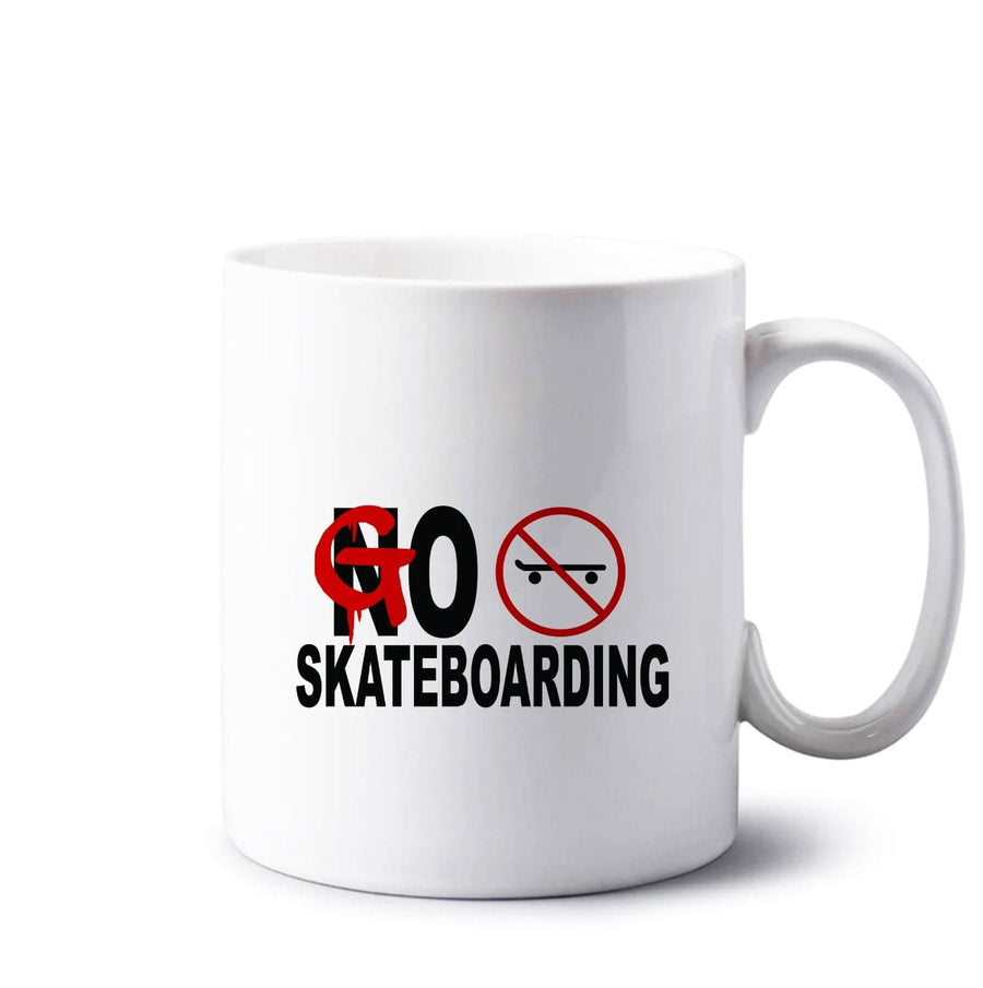 Go Skateboarding - Skate Aesthetic  Mug