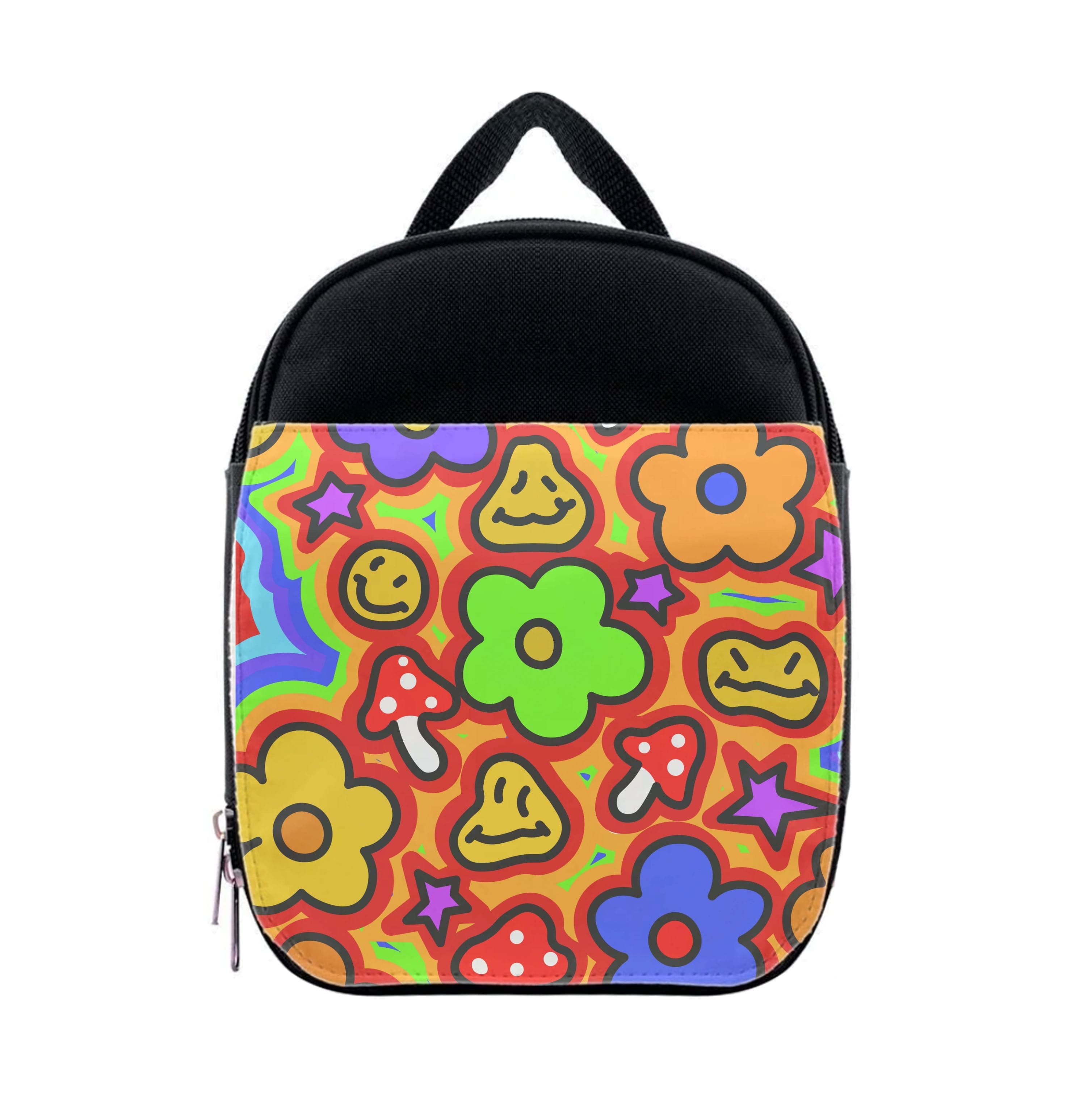 Rainbow Trip - Trippy Patterns Lunchbox