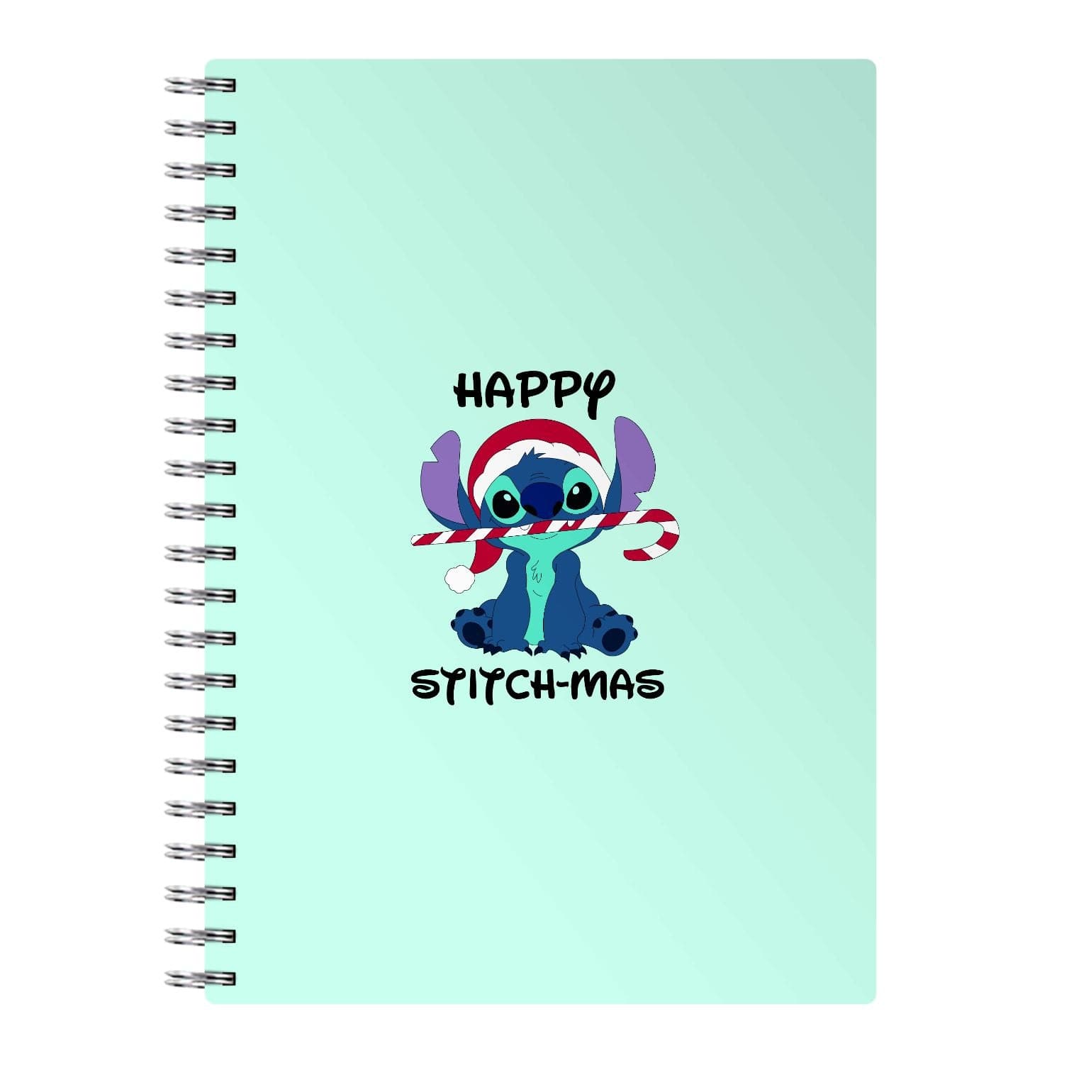 Happy Blue Alienmas - Christmas Notebook