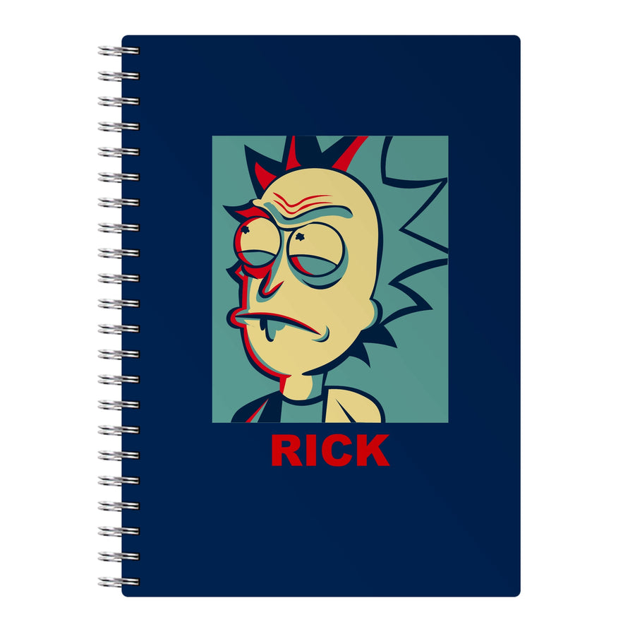 Rick Red - Rick And Morty Notebook