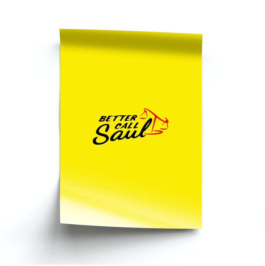 Logo - Better Call Saul Poster