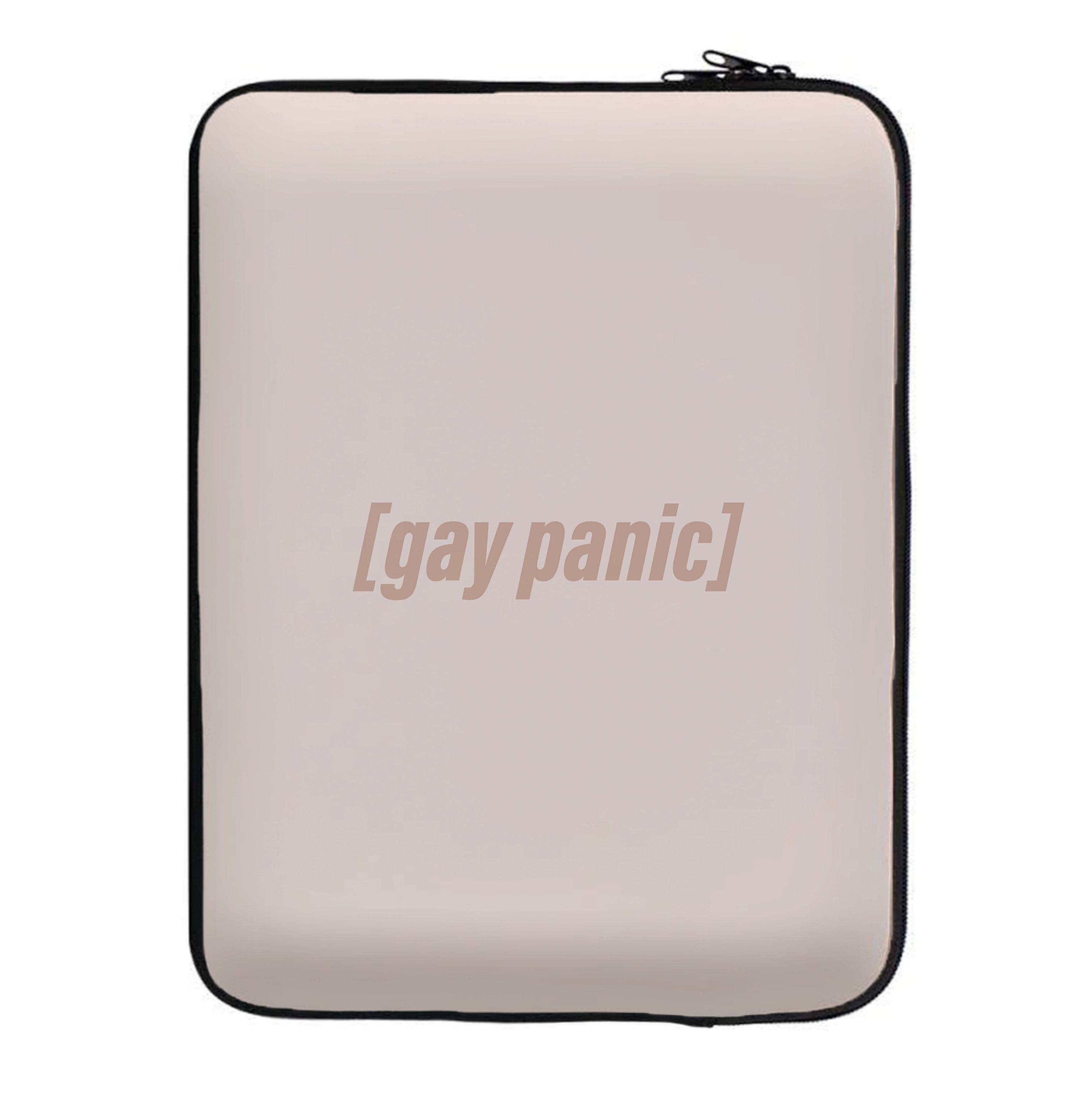 Gay Panic - Heart TV Laptop Sleeve