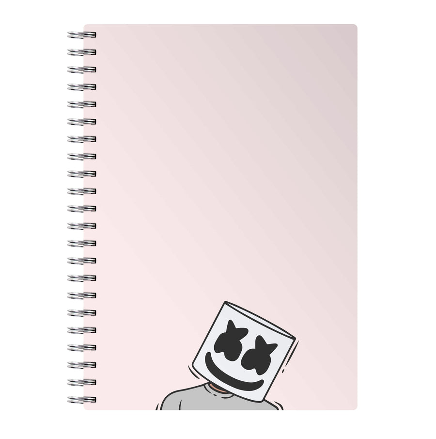 Grey Shirt - Marshmello Notebook
